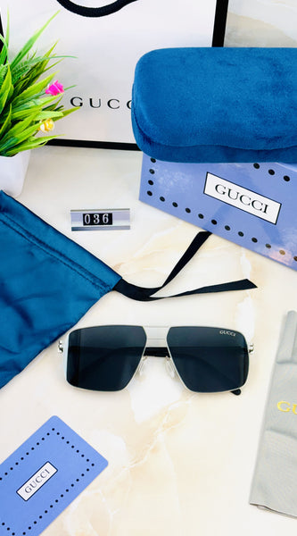 Luxury Gucci-Inspired Square Sunglasses – Premium UV Protection & Stylish Design