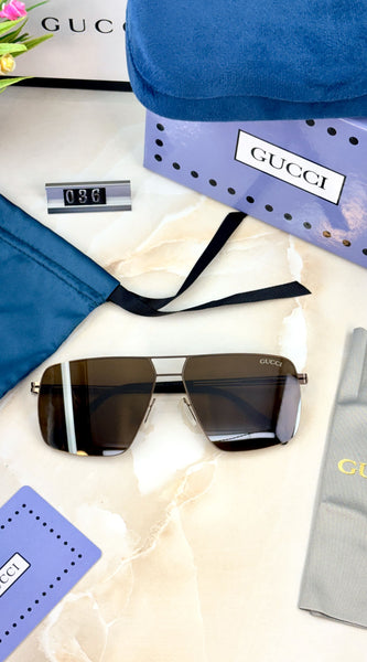 Premium Gucci-Inspired Sunglasses for Men | Designer Look, UV Protection, Stylish Eyewear