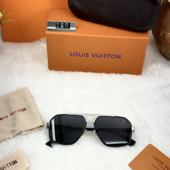 Premium Louis Vuitton-Inspired Sunglasses – Stylish Men's UV Protection Shades