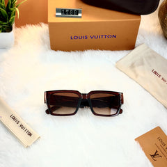 Premium Louis Vuitton Inspired Square Sunglasses – Unisex Fashion Eyewear (available in 3 Colors)
