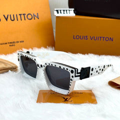 Louis Vuitton 1940 Polka Dot Square Sunglasses – Designer Eyewear for Men & Women
