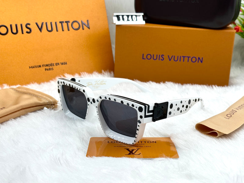Louis Vuitton 1940 Polka Dot Square Sunglasses – Designer Eyewear for Men & Women