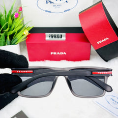 Premium Replica Prada Rectangle Sunglasses – Trendy Designer-Inspired Eyewear for Men