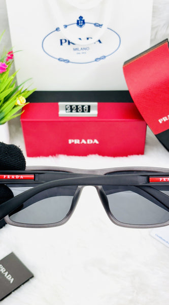 Premium Replica Prada Rectangle Sunglasses – Trendy Designer-Inspired Eyewear for Men