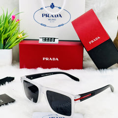 Premium Replica Prada Rectangle Sunglasses – Trendy Designer-Inspired Eyewear for Men