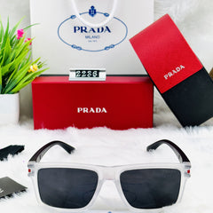 Premium Replica Prada Rectangle Sunglasses – Trendy Designer-Inspired Eyewear for Men