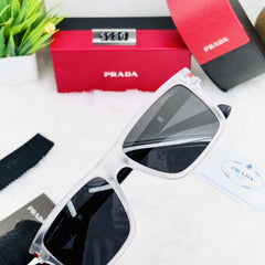 Premium Replica Prada Rectangle Sunglasses – Trendy Designer-Inspired Eyewear for Men