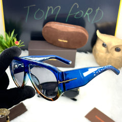 Tom Ford Oversized Shield Sunglasses – Stylish Unisex Luxury Eyewear