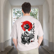 Premium Samurai Art Oversized T-Shirt