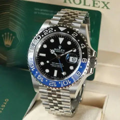 Rolex GMT-Master II Batman Blue Black Bezel Jubilee Bracelet – 40mm Automatic Men's Watch