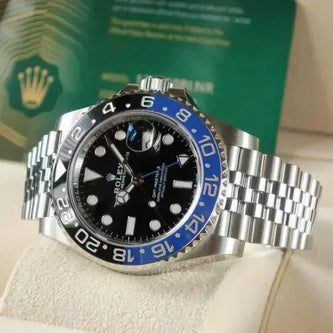 Rolex GMT-Master II Batman Blue Black Bezel Jubilee Bracelet – 40mm Automatic Men's Watch