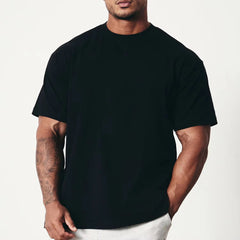 Premium Plain Cotton T-Shirt – 240 GSM | 100% Cotton | Zero Shrink | Bio-Washed | Branded Quality