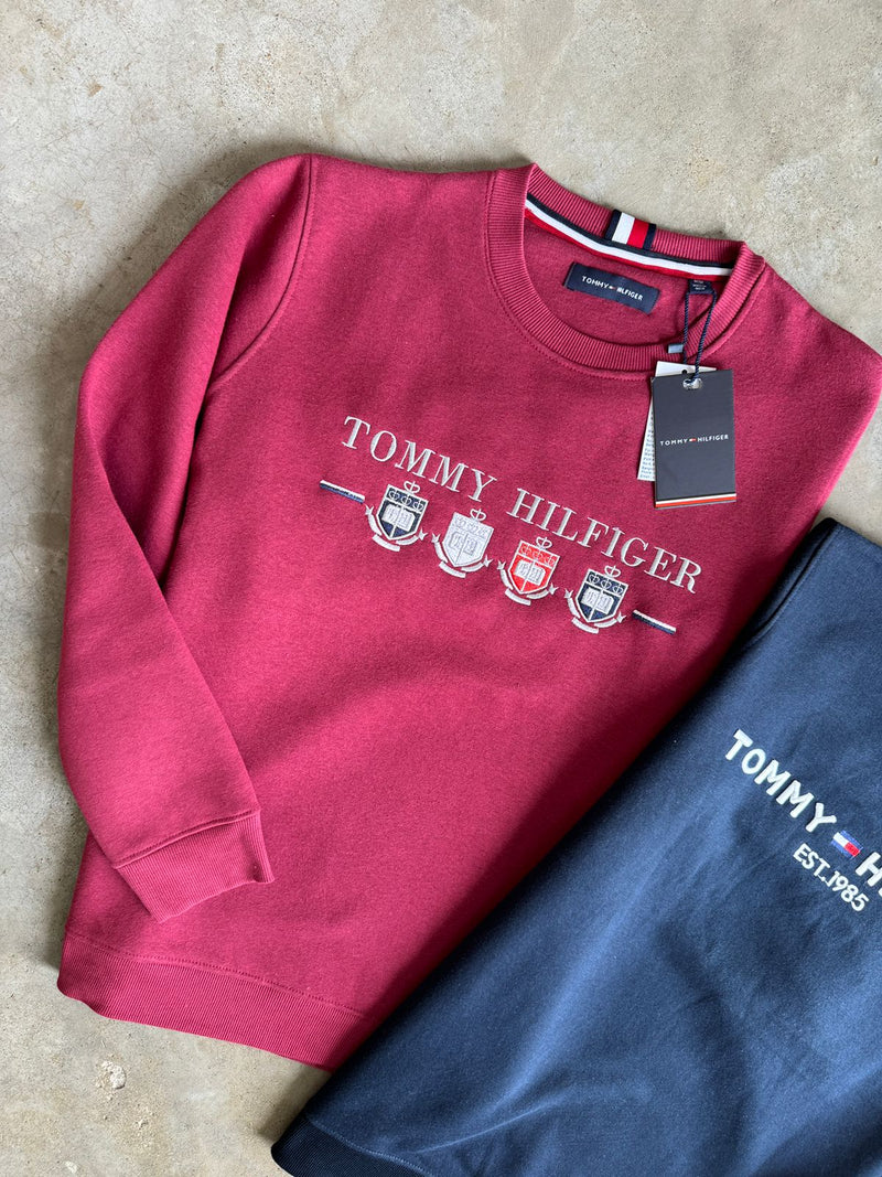 Premium Winter Sweatshirt for Men – Heavy Embroidery | 100% Cotton Fleece