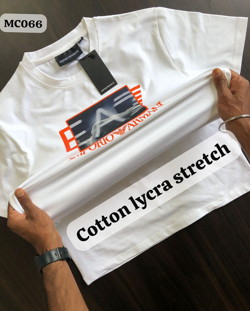 Premium Tees – EA7 Graphic Series | 100% Cotton | Luxury Fit