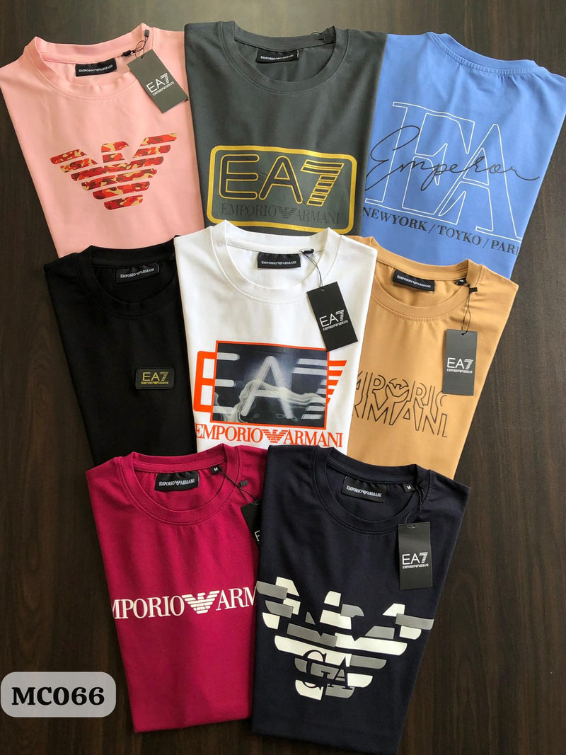 Premium Tees – EA7 Graphic Series | 100% Cotton | Luxury Fit