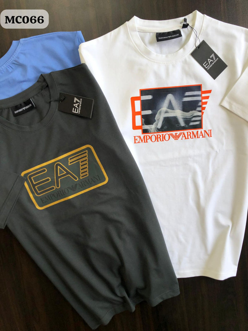 Premium Tees – EA7 Graphic Series | 100% Cotton | Luxury Fit