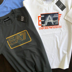Premium Tees – EA7 Graphic Series | 100% Cotton | Luxury Fit
